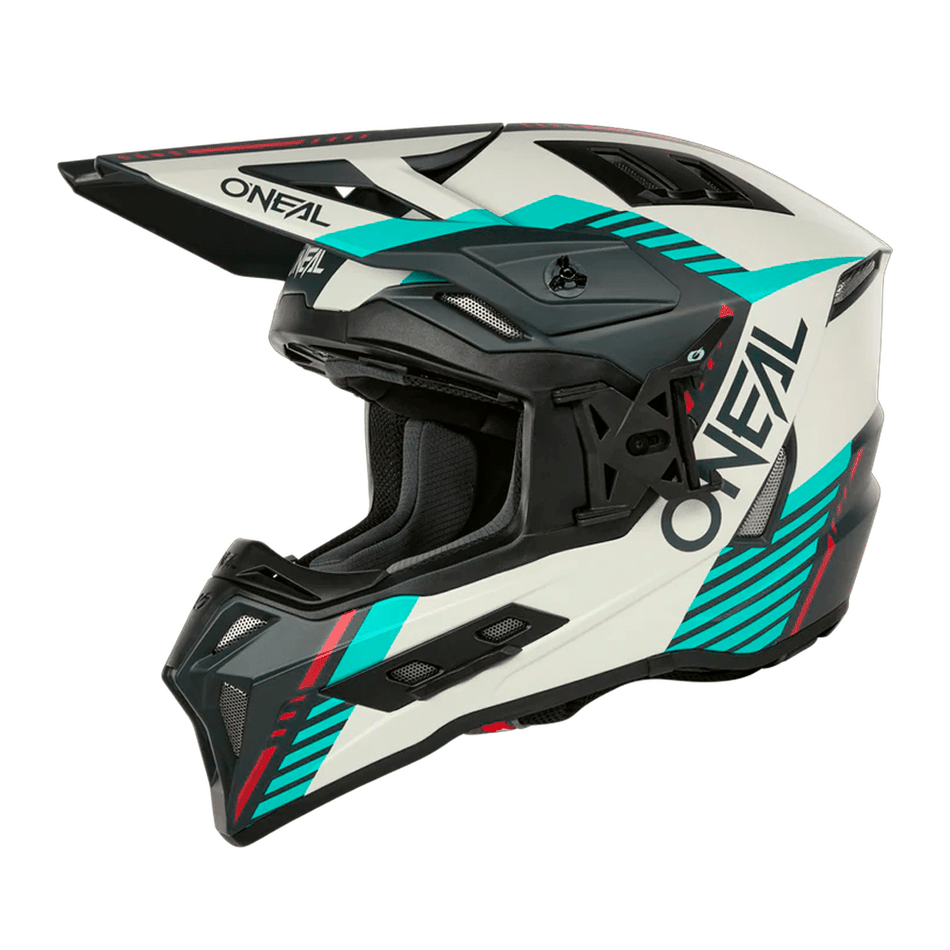 Casco Cross O’Neal 8SRS Grey / Teal