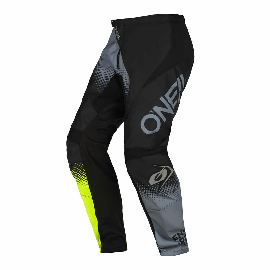 Pantalon Enduro Cross O'Neal Racewear Negro/Gris/Amarillo