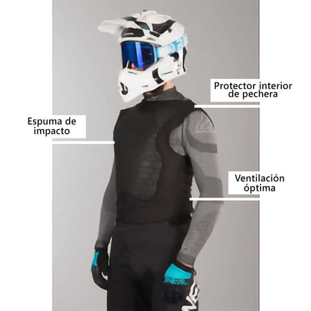 Nealcap Protector Protector interior para pechera O'Neal Smash Roost – ONeal Peru
