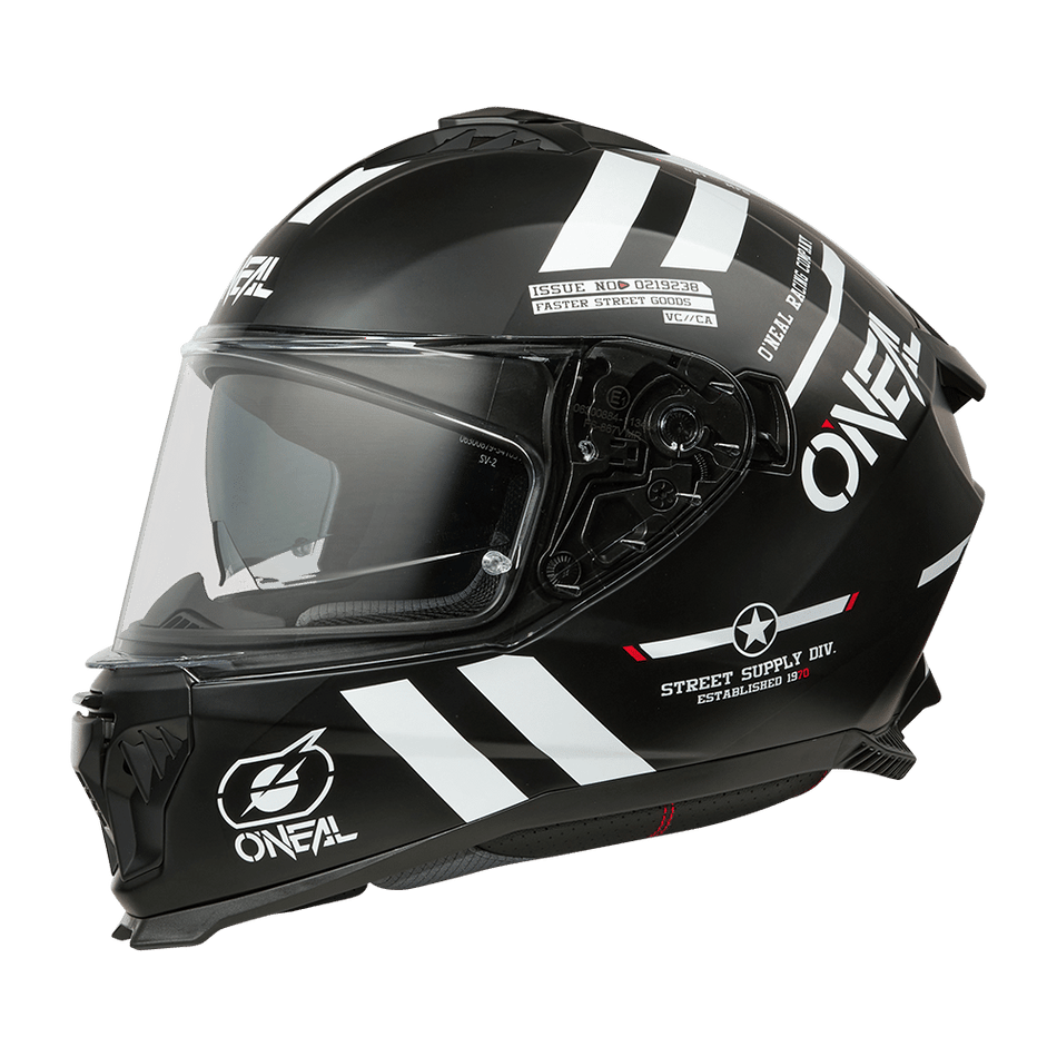 Casco de Moto O’Neal Challenger EXO Warhawk Black/White