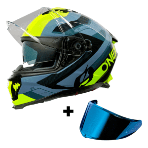 Casco de Moto O'Neal Challenger EXO Black/Grey/Neon Yellow