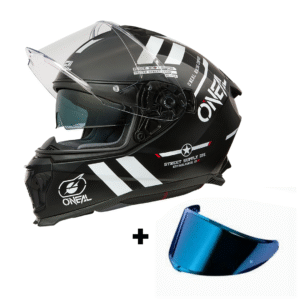 Casco de Moto O'Neal Challenger EXO Warhawk Black/White