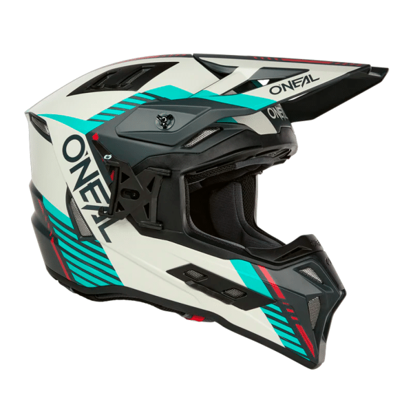 Casco Cross O’Neal 8SRS Grey / Teal