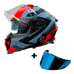Casco de Moto O'Neal Challenger EXO Black/Gray/Red
