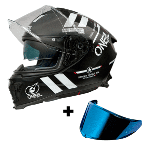 Casco de Moto O'Neal Challenger EXO Warhawk Black/White