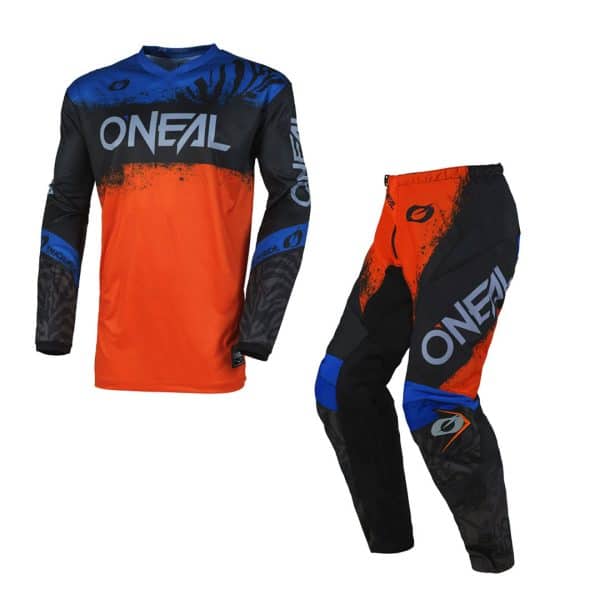 Traje endurocross shocker blue